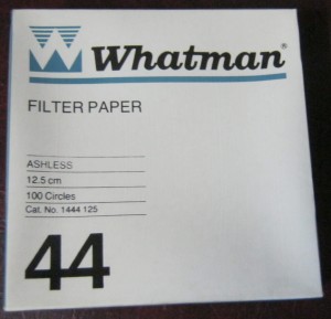 کاغذ صافی واتمن گرید 44 سایز 12.5 سانتی متر اشلس