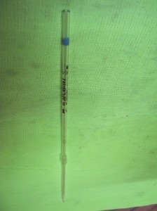 پیپت شیشه ای حبابدار 1 میلی لیتری کلاس B ساخت Volac انگلستان