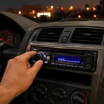 تنظیم اکولایزر ضبط قدیمی تک دین خودرو