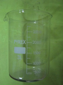 بشر 3 لیتری Pyrex